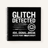 GLITCHの検出 – 破損した信号伝送 ノートブック (正面)
