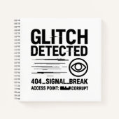 GLITCHの検出 – 破損した信号伝送 ノートブック (正面)