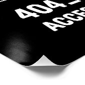 GLITCHの検出 – 破損した信号伝送 ポスター (コーナー)