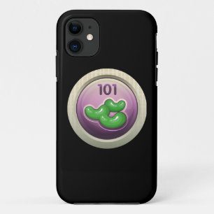 Glitch Achievement参加者賞Beanの表示 iPhone 11 ケース
