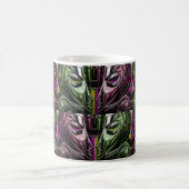 Glitch Art Face Mug コーヒーマグカップ (中央)