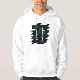 Glitch Art Men's Basic Hooded Sweatshirt  パーカ