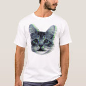 Glitch cat tシャツ (正面)