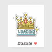 Glitch Crown Loading: 8-Bit Rebellion Awakens シール (シート)