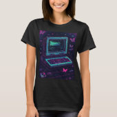 Glitch Dream Error Shirt | Retro Y2K Tee Tシャツ (正面)