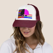 Glitch Dual Profile – Pop Art Trucker Cap キャップ (インサイチュ)