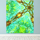 Glitch E-1 キャンバスプリント (インサイチュ (ウッドフロア))