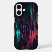 Glitch effect Phone Case Case-Mate iPhoneケース (裏面)