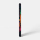 Glitch effect Phone Case Samsung Galaxyケース (左側面)