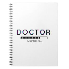 Glitch Pixel Doctor Loading Humor ノートブック