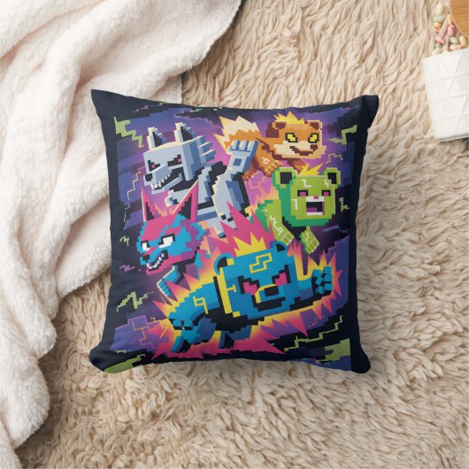 Glitch Rampage クッション (ブランケット)
