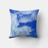 Glitch Sunset Landscape Decor クッション (裏面)