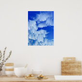 Glitch Sunset Landscape Decor ポスター (キッチン)