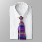 Glitch tech abstract pattern print tie ネクタイ (タイ)