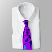 Glitch tech abstract pattern tie ネクタイ (タイ)