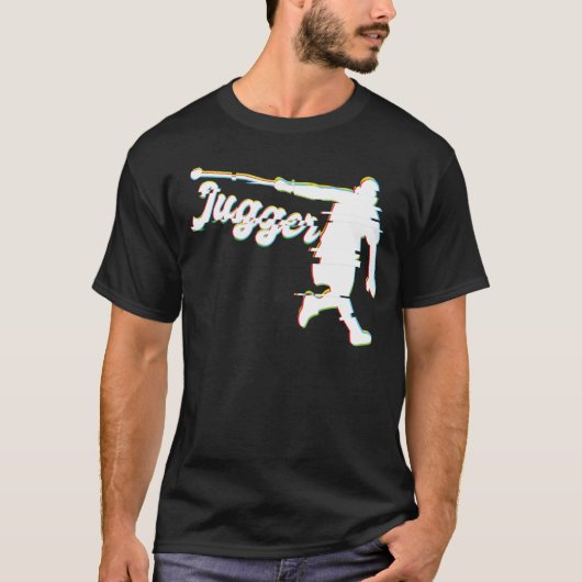 Glitched Jugger Funny Jugger Tシャツ (正面)