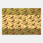 glitter  ラッピングペーパーシート (正面)