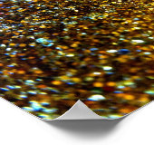 Glitter /Abstract ポスター (角)