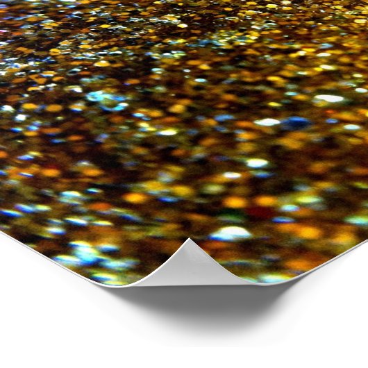 Glitter /Abstract ポスター (角)