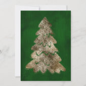 Glitter Christmas Tree Card シーズンカード (正面)