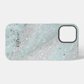 Glitter Custom Name Case-Mate iPhone カーゼ iPhoneケース (裏面横)
