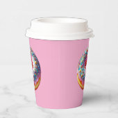 Glitter donut paper cup. 紙コップ (右)