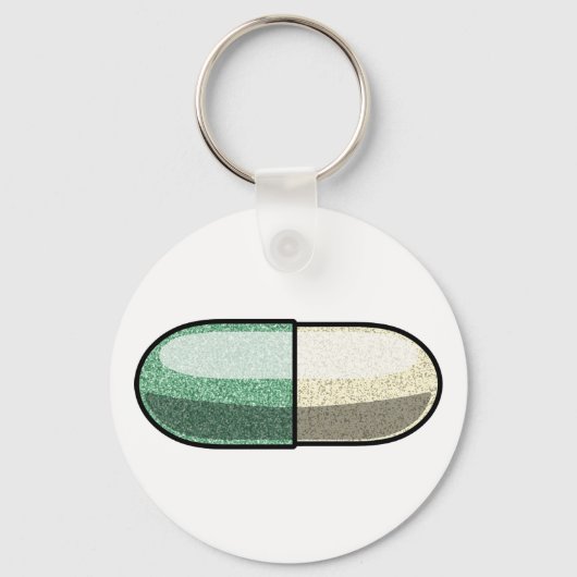 Glitter Fluoxetine キーホルダー (裏面)