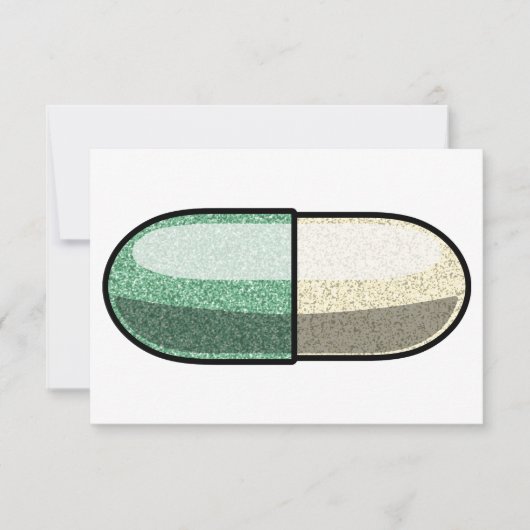 Glitter Fluoxetine サンキューカード (正面)