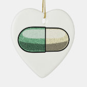 Glitter Fluoxetine セラミックオーナメント (右)