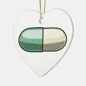 Glitter Fluoxetine セラミックオーナメント (左)