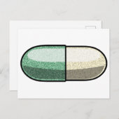 Glitter Fluoxetine ポストカード (正面/裏面)