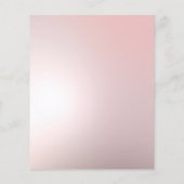 Glitter frame pink bow flyer チラシ (裏面)