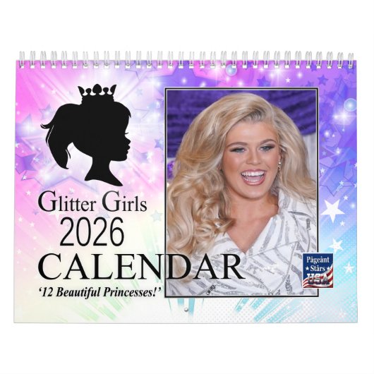 Glitter Girls 2026 Calendar カレンダー (カバー)