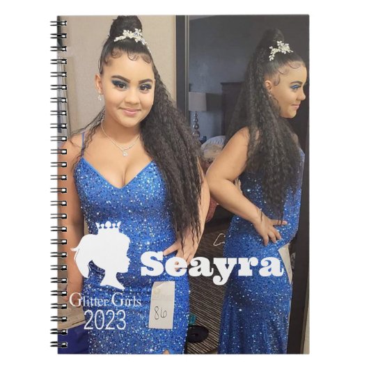 Glitter Girls Seayra Spiral Photo Notebook ノートブック (正面)