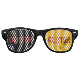 Glitter in Blood Typografie レトロサングラス