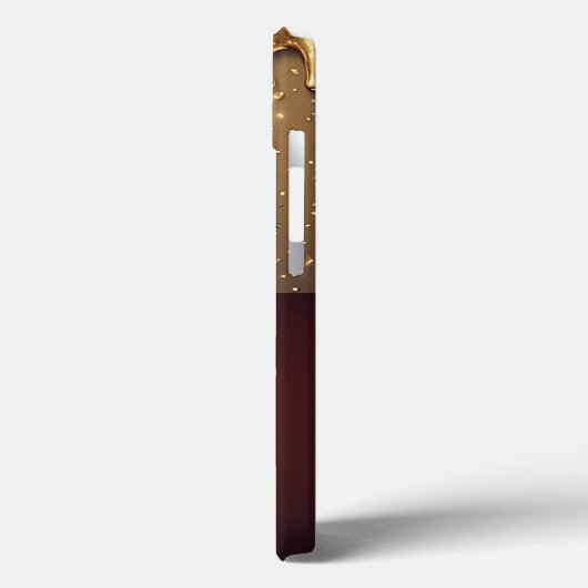 Glitter Letter S Monogram With Dripping Liquid  Case-Mate iPhoneケース (裏面 / 左)