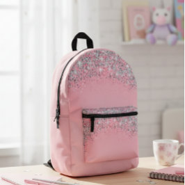 Glitter Pink Backpack: Discover Your Style  プリントバックパック
