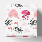 glitter pink heart vibrant romantic wallpaper フェイバーボックス (上部)