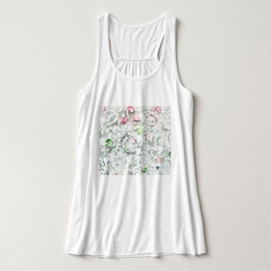 Glitter & Sequin Slime Tank Top タンクトップ (デザイン正面)