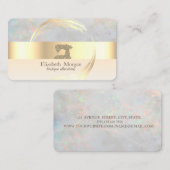 Glitter Sewing Machine Alternations  Holographic 名刺 (正面/裏面)