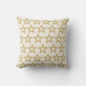 Glitter Star Decorative Pillow Luxury ThrowCushion クッション (正面)