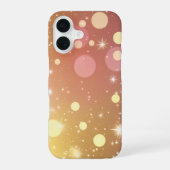 Glitter Starlight Bokeh iPhone 16ケース (裏面)