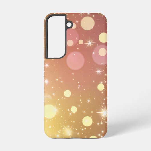 Glitter Starlight Bokeh Samsung Galaxyケース (裏面)
