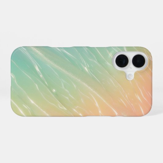 Glitter Streamline Phone Case iPhone 16ケース (裏面横)