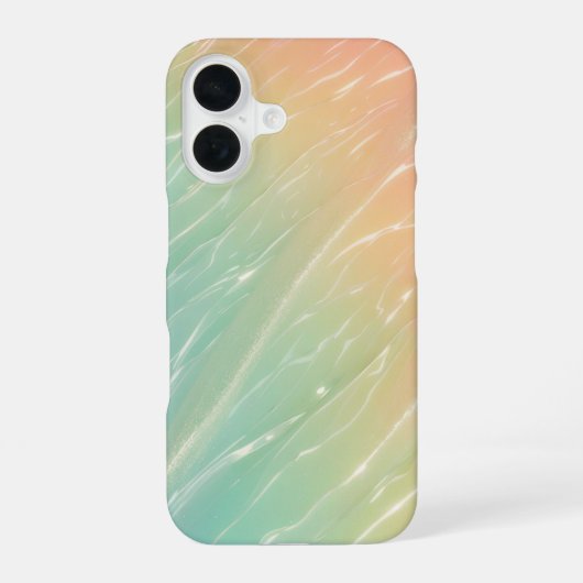 Glitter Streamline Phone Case iPhone 16ケース (裏面)