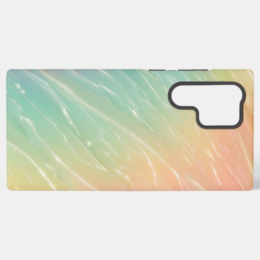 Glitter Streamline Phone Case Samsung Galaxyケース (裏面横)