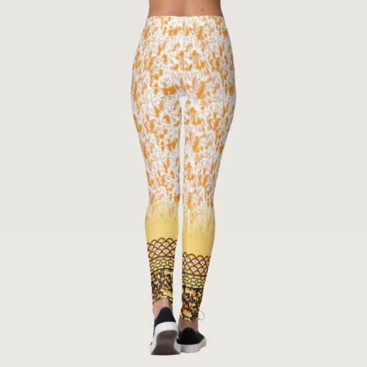 Glitter, Thermal & Floral Leggings | Luxe Fit レギンス (裏面)