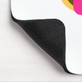 glitter wink emoji マウスパッド (コーナー)