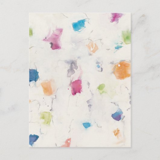 Glitterati I アブストラクトプリント | マイク シック ポストカード (正面)