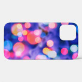 glittering shine bulbs lights background:blur of C Case-Mate iPhoneケース (裏面 (横))